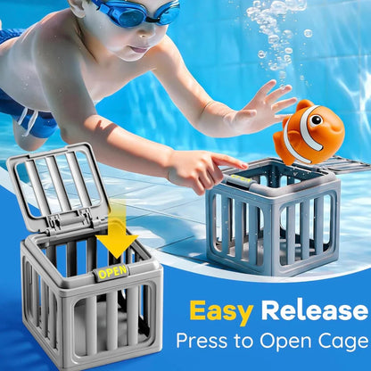 Rescue Sea Animals Cage Play Set