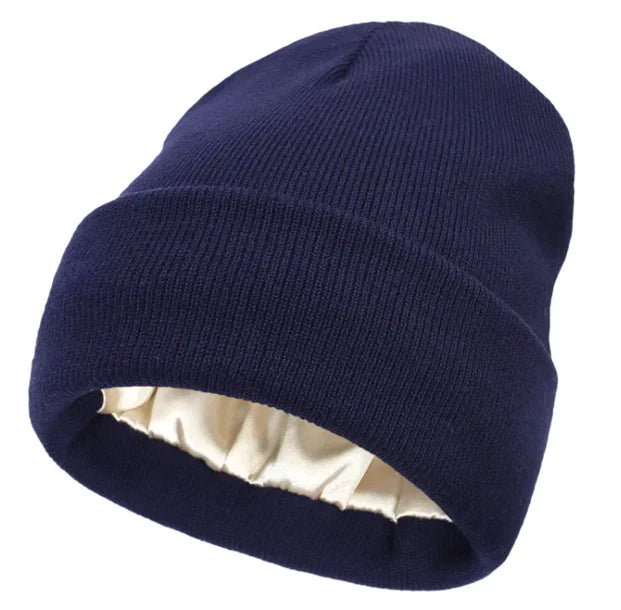 Silk Lined Beanie Hat